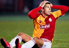 Milan Baros'un yant sahada