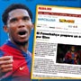 Aziz Yldrm'dan Eto'o'ya 90 milyon Euro