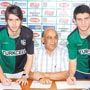 Denizlispor'da iki imza birden